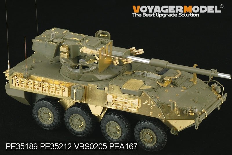Plaque de blindage Voyager Model PE35212 M1128 MGS de l&amp;#39;armée américaine moderne (pour AFV CLUB 35128) 1/35 – image 3