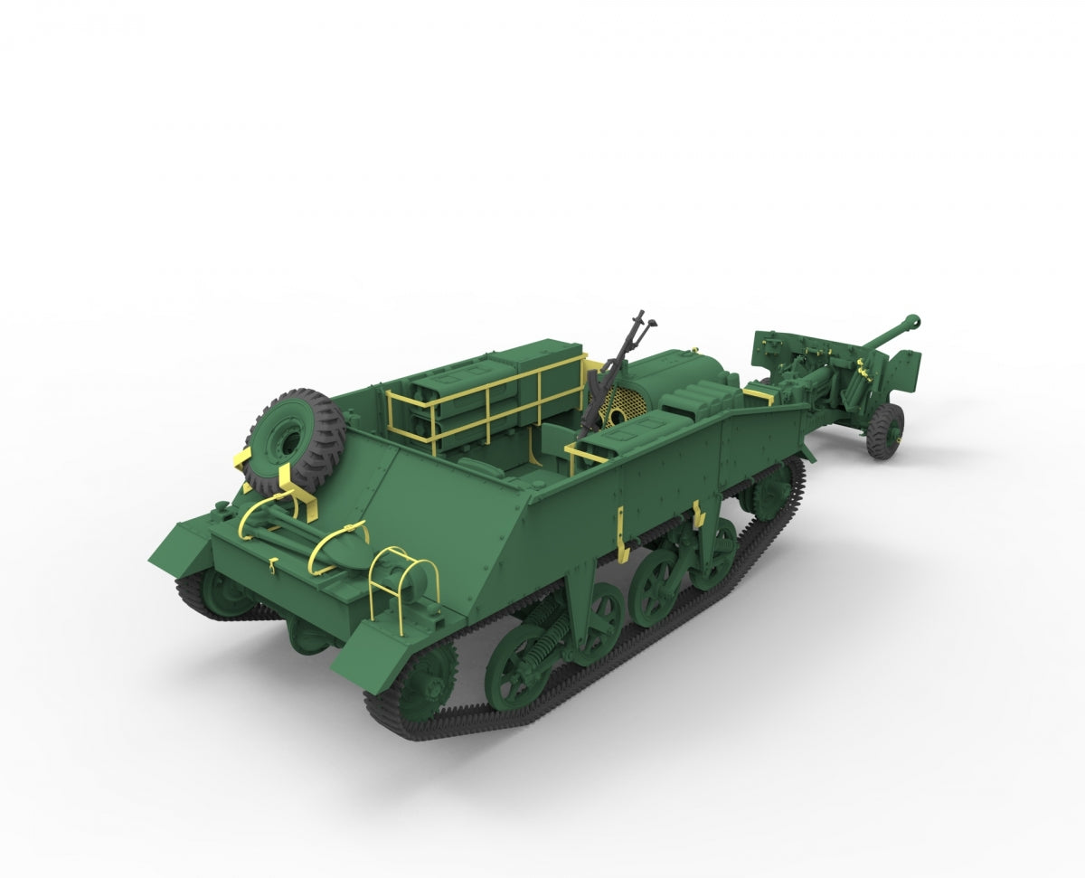 Bronco CB35189 British Loyd Carrier with 6 Pounder Anti-Tank Gun 1/35 – immagine 3