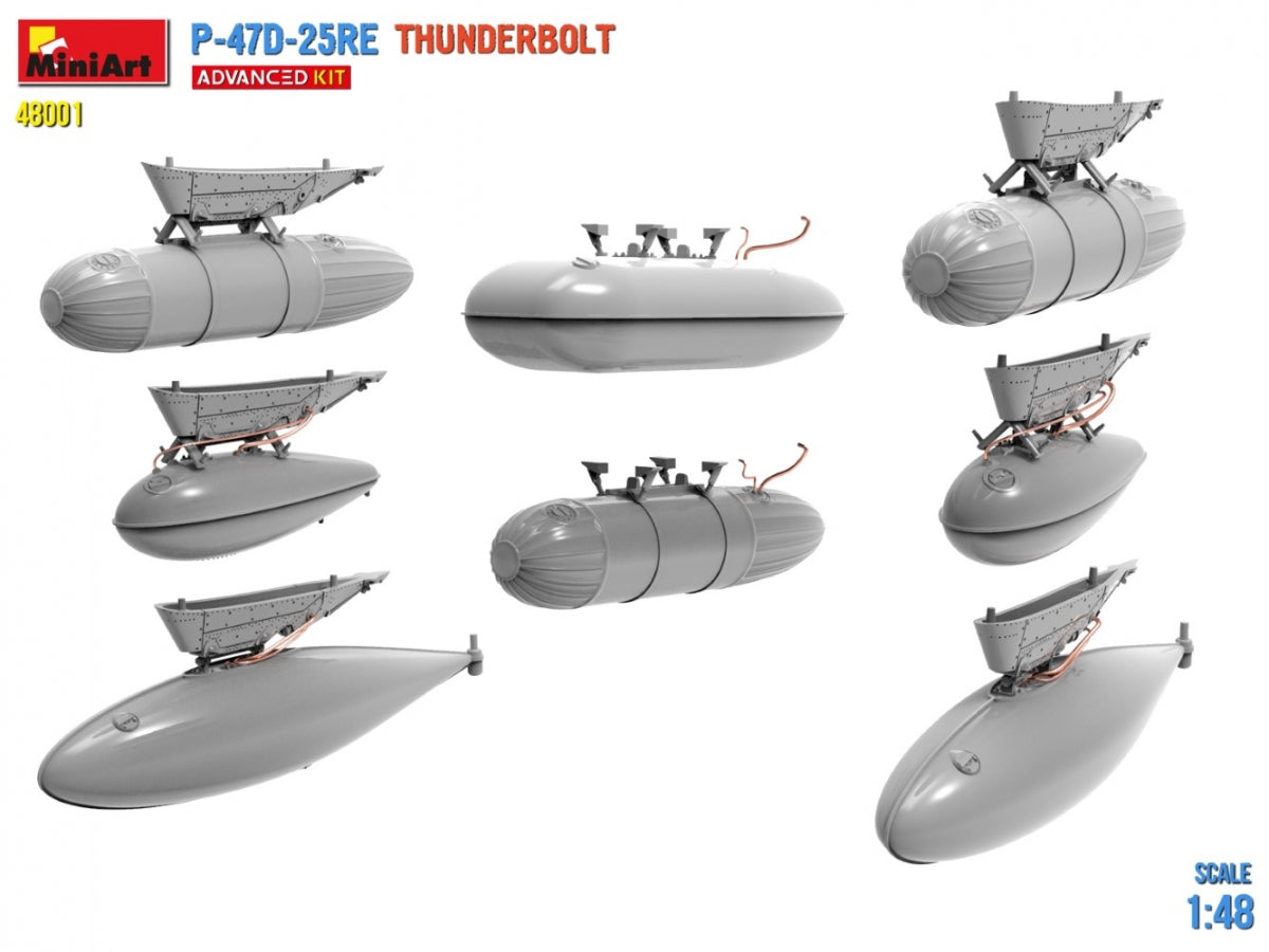MiniArt 48001 P-47D-25RE Thunderbolt - Advanced Kit 1/48 – Bild 9
