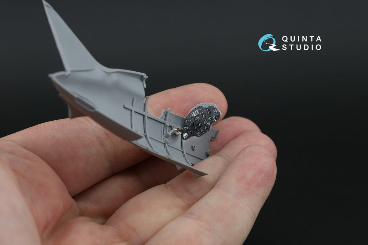 Quinta Studio QD48491 I-16 3D-Printed coloured Interior on decal paper (for Zvezda kit) 1/48 – immagine 3