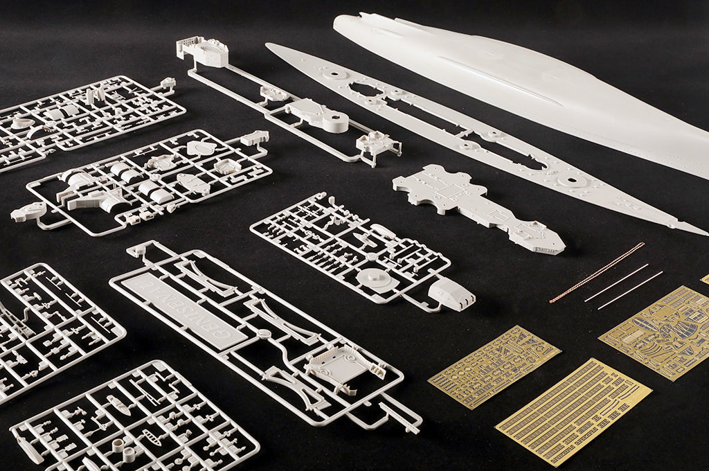 Trumpeter 05360 German Gneisenau Battleship 1/350 – Bild 21
