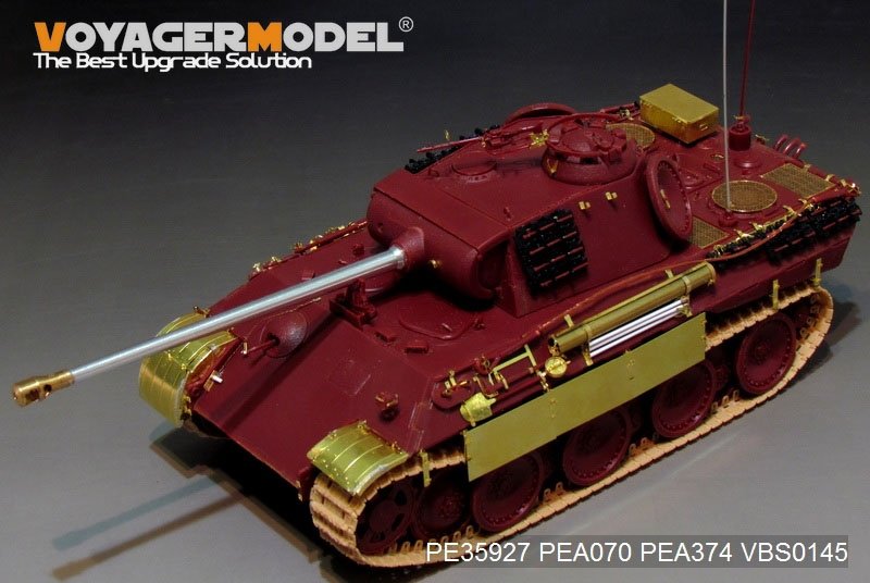Voyager Model PE35927 WWII German Panther A Late Version For MENG TS-035 1/35 – immagine 5