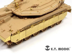 E.T. Model E35-098 Israel Merkava Mk.IV Tank LIC Side Skirts (For ACADEMY 13227) 1/35 – immagine 4