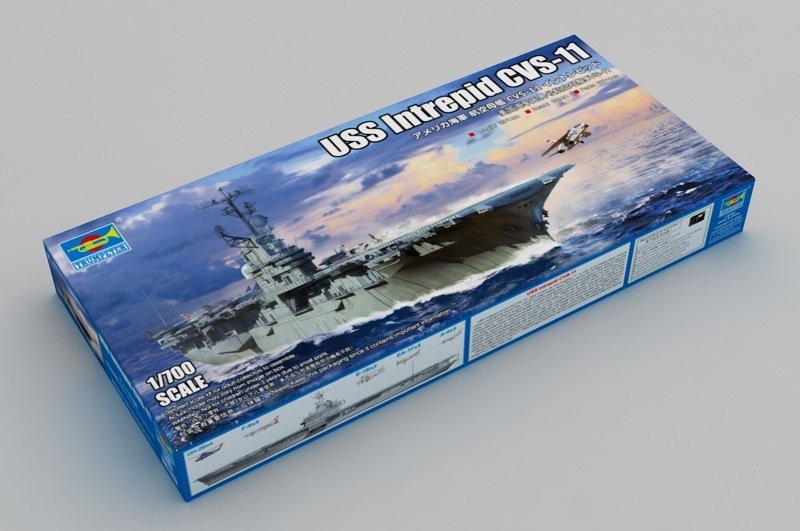 Trumpeter 06743 USS Intrepid CVS-11 1/700 – zdjęcie 2