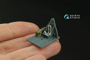 Quinta Studio QD72147 F6F-3 Hellcat 3D-Printed coloured Interior on decal paper (Eduard) 1/72 – imagen 6