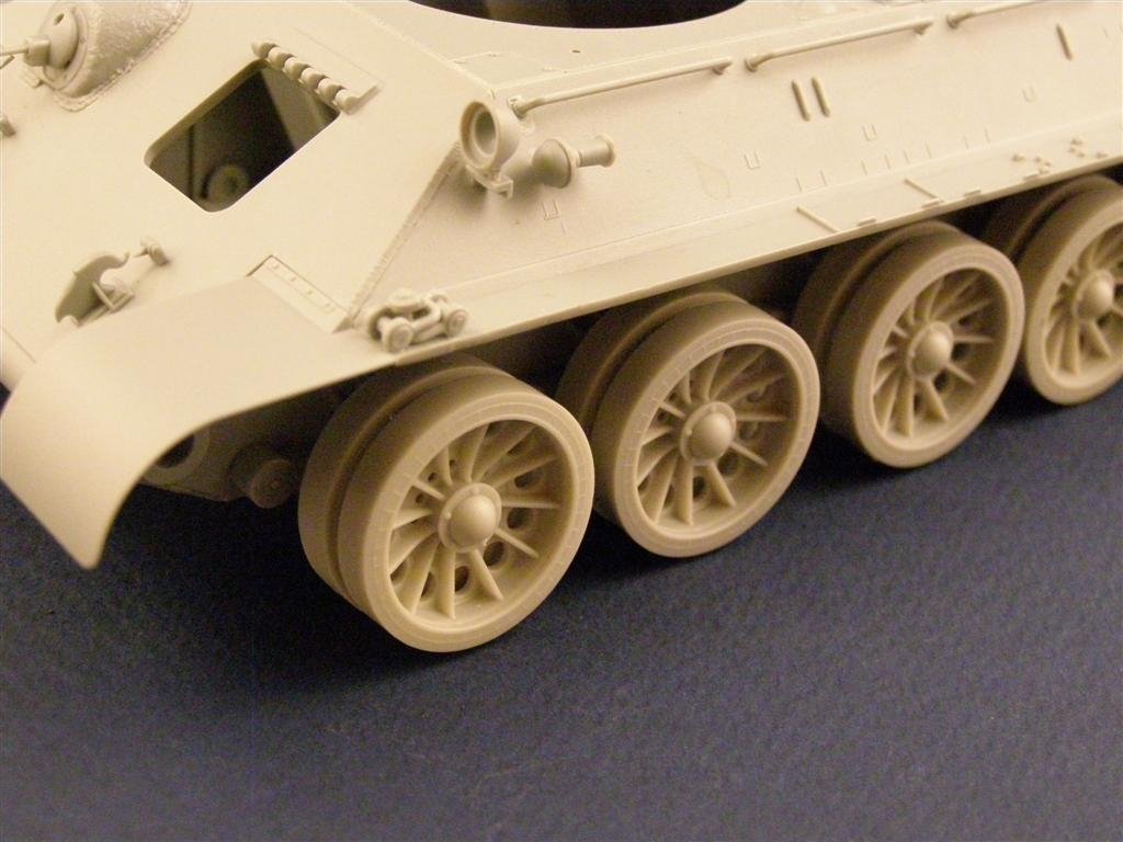 Panzer Art RE35-028 Roues « araignée » tardives pour chars T-34/T-54 1/35 – image 4