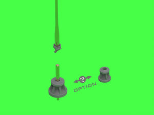 Master GM-35-044 German WWII 1,4m rod antenna (for Fu 7 radio set) (1pc) 1/35 – Bild 5