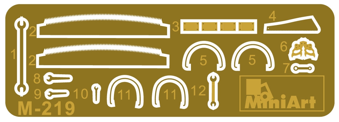 MiniArt 49013 Tool set 1/48 – zdjęcie 7