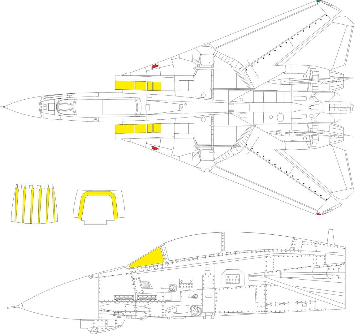 Eduard EX1103 F-14D GREAT WALL HOBBY 1/48 – image 2