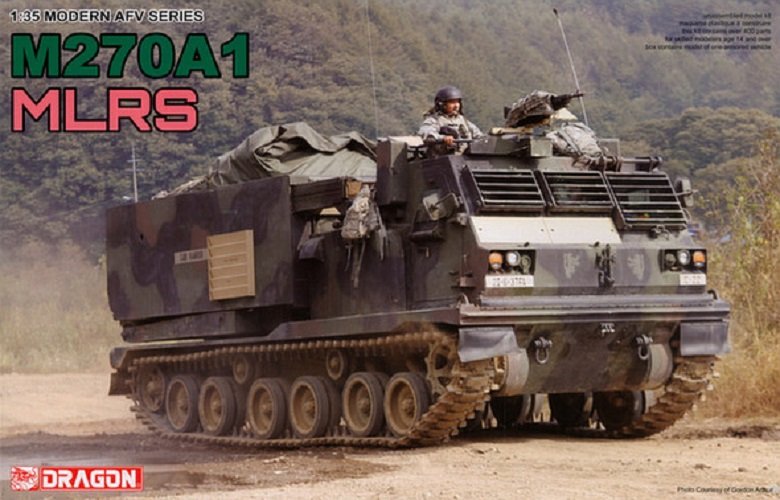 Dragon 3557 M270A1 Multiple Launch Rocket System (MLRS) 1/35