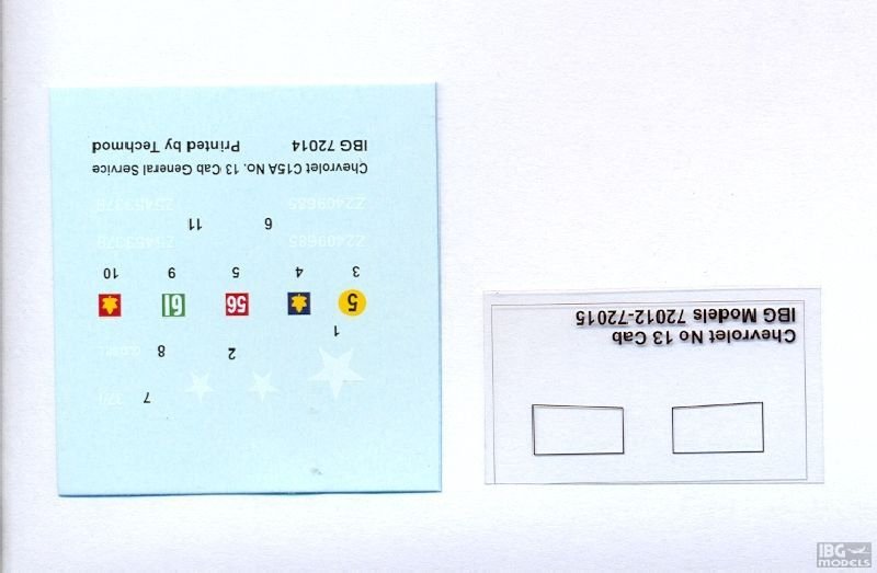 IBG 72014 Chevrolet C15A No.13 Cab General Service 1/72 – Bild 4