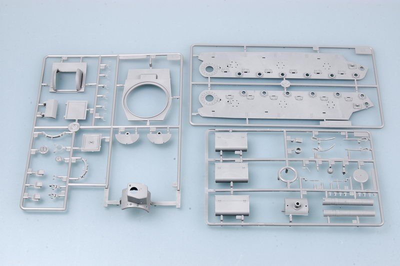 Trumpeter 00367 German Pz.Kpfm KV-2 754(r) Tank 1/35 – immagine 7