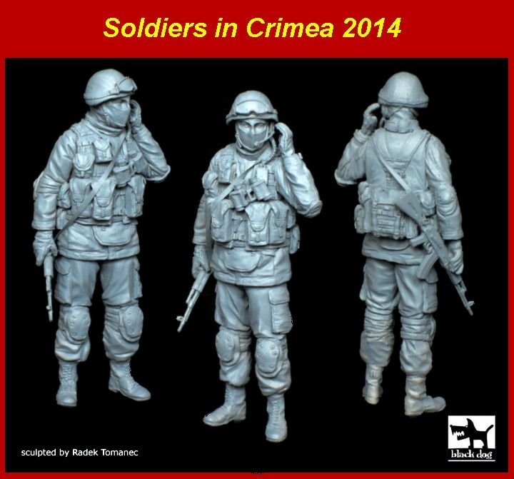 Coffret Black Dog F35102 Soldat en Crimée, échelle 1/35 – image 3