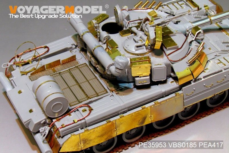 Voyager Model PE35953 Modern Russian T-80UD Main Battle Tank （smoke discharger include）For TRUMPETER 09527 1/35 – imagen 12