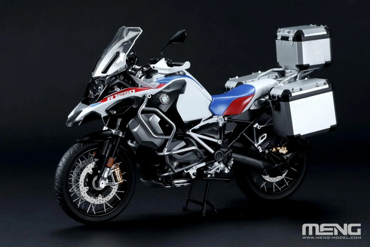 Meng Model SPS-091s BMW R 1250 GS ADV - Luggage Cases Pre-colored Edition (for Meng MT-005/MT-005s kits) 1/9 – immagine 2