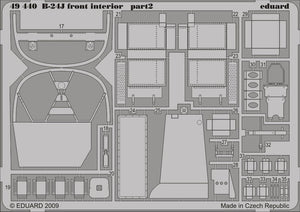 Eduard 49440 B-24J front interior 1/48 Revell – immagine 2