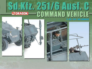 Dragon 6206 Sd.Kfz. 251/6 Ausf. C Command Vehicle 1/35 – Bild 6