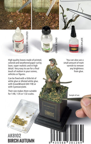 AK Interactive AK8102 BIRCH AUTUMN (TOP QUALITY) 1/35 – imagen 3