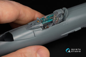 Quinta Studio QD+48578 MiG-21MF Fishbed-J (Gorkiy plant) 3D-Printed &amp;amp; coloured Interior on decal paper (Eduard) (with 3D-printed resin parts) 1/48 – imagen 4