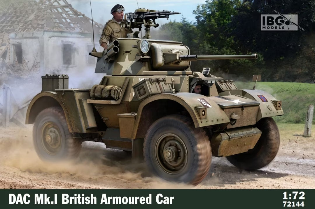 IBG 72144 British Daimler Armored Car Mk.I 1/72
