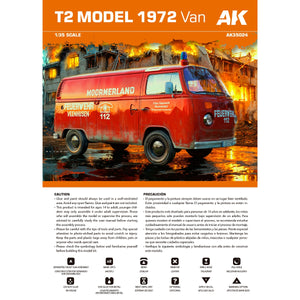 AK Interactive AK35024 T2 MODEL 1972 VAN 1/35 – imagen 11