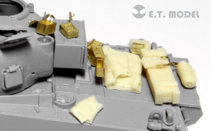 ET Modèle J72-011 Ensemble d&amp;#39;accessoires pour véhicules alliés de la Seconde Guerre mondiale Type 2 – image 5