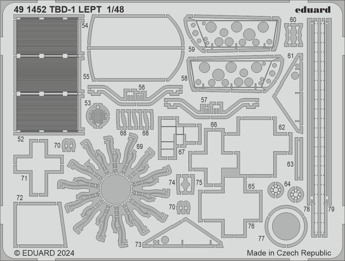 Eduard 491452 TBD-1 HOBBY BOSS 1/48 – immagine 2