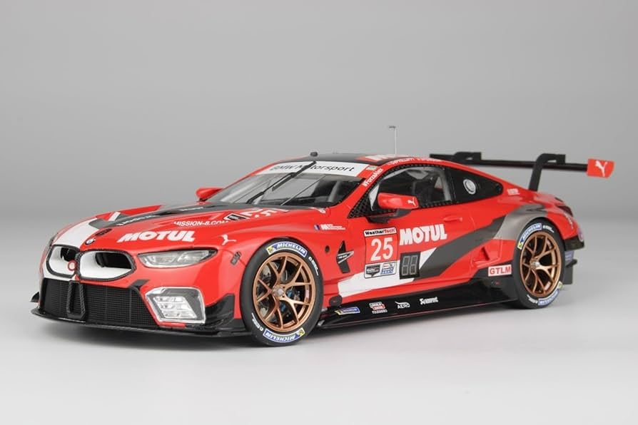 Nunu PN24043 BMW M8 GTE 2020 Vainqueur des 6 Heures de Road Atlanta 1/24 – image 2