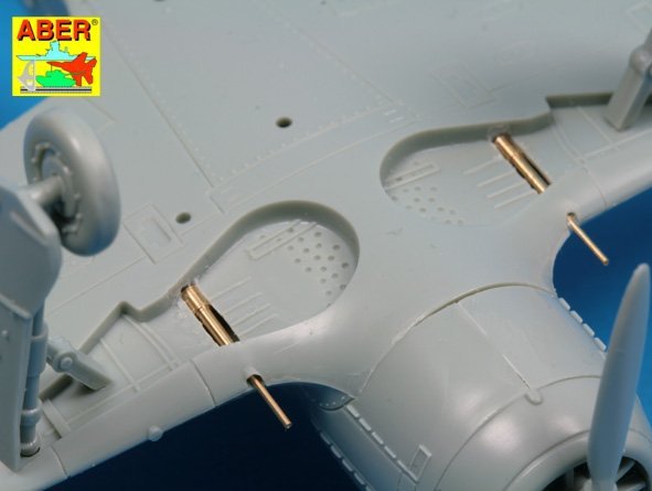 Aber A72004 Armament for German fighter Fw-190 A2-A6 1/72 – zdjęcie 10