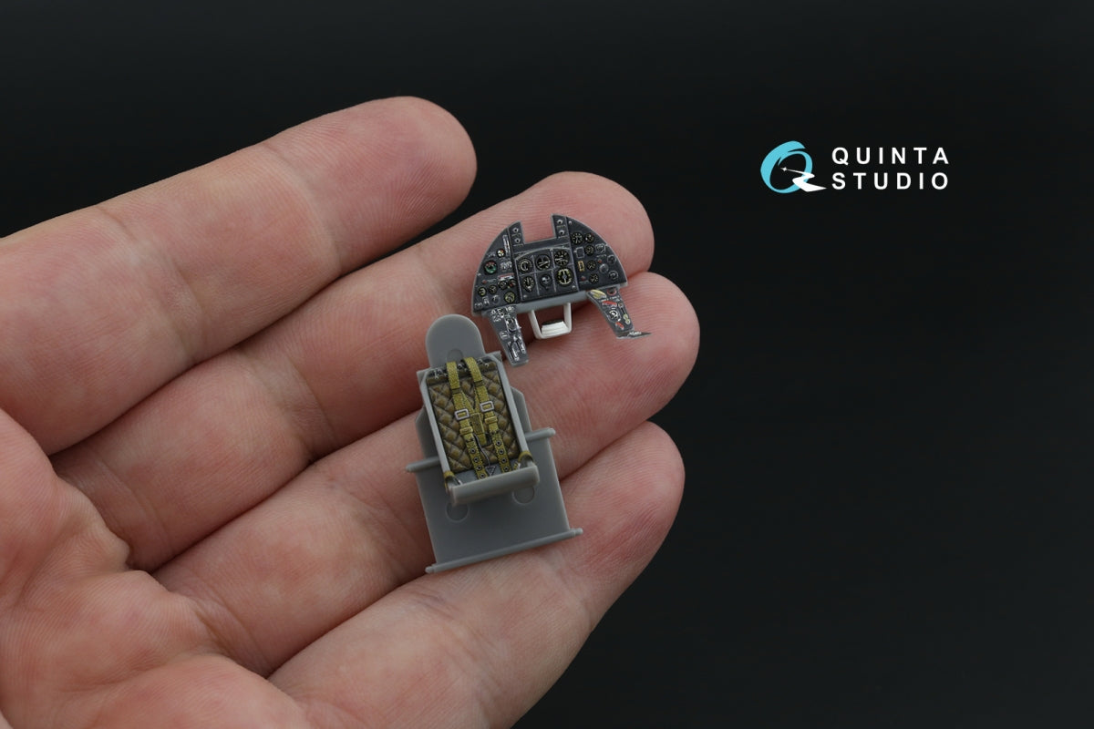 Quinta Studio QD48503 Typhoon Mk.Ib late 3D-Printed &amp;amp; coloured Interior on decal paper (Hasegawa/Italeri) 1/48 – zdjęcie 8