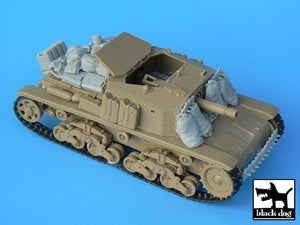 Black Dog T35004 Semovente M40-75/18 accessories set for Tamiya kits 1/35 – Bild 4