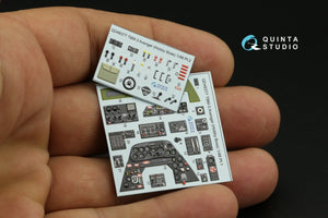 Quinta Studio QD48377 TBM-3 Avenger 3D-Printed &amp;amp; coloured Interior on decal paper (Hobby Boss) 1/48 – immagine 6