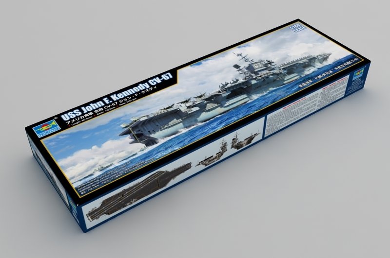 Trumpeter 06716 USS John F. Kennedy CV-67 1/700 – immagine 2