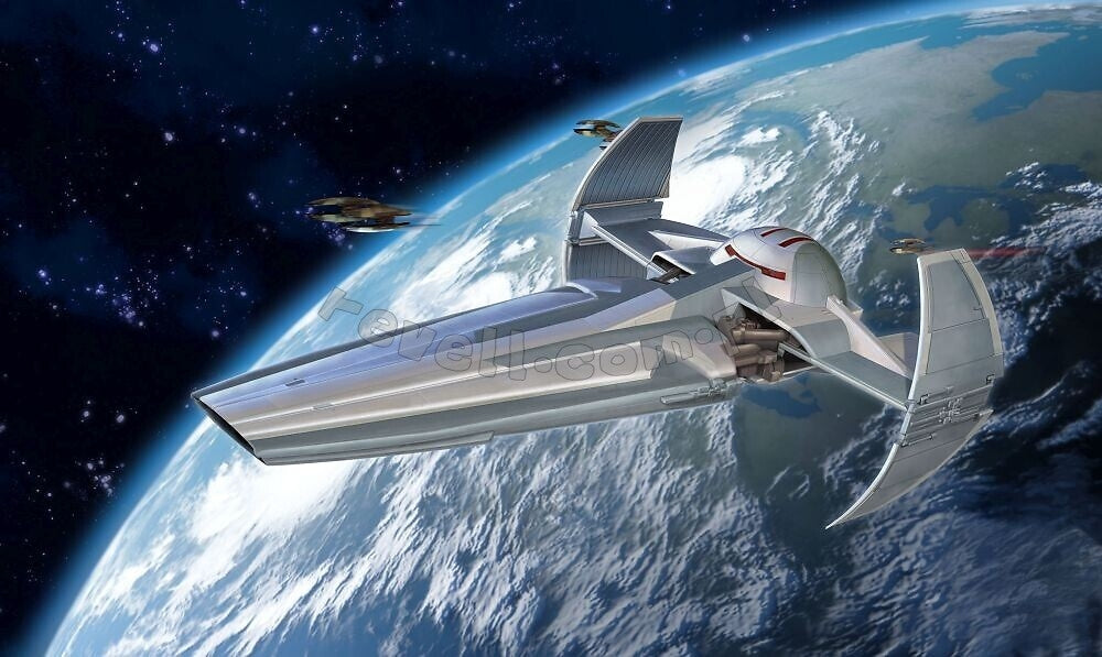 Revell 05638 Darth Maul&amp;#39;s sith infiltrator 1/120 – image 3