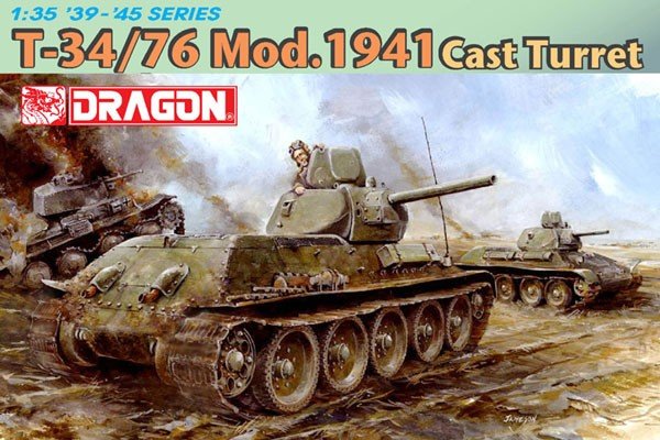 Dragon 6418 T-34 /76 Mod. 1941 Cast Turret 1/35