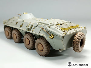 ET Model P35-128 Roues affaissées pour le kit Trumpeter 1/35 du BTR-70 APC russe  – image 4