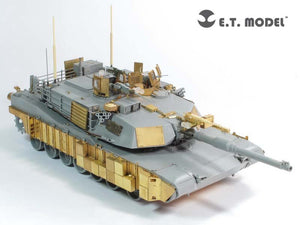 ET Modèle E35-165 Char de combat principal M1A1 de l&amp;#39;armée américaine moderne TUSK I (Pour DRAGON 3535) (1/35) – image 5