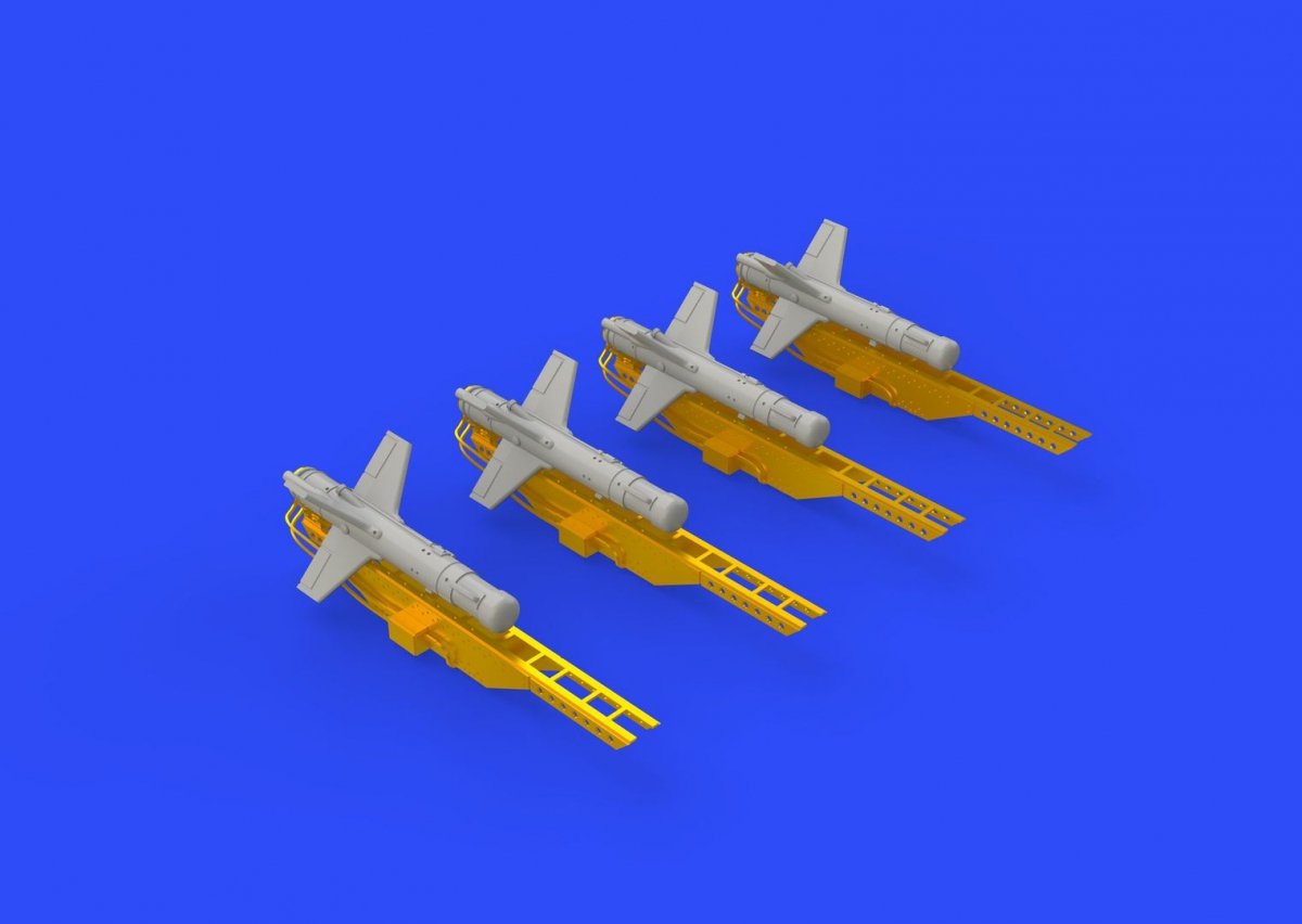 Eduard 672144 Falanga 9M17P missiles 1/72 – zdjęcie 2