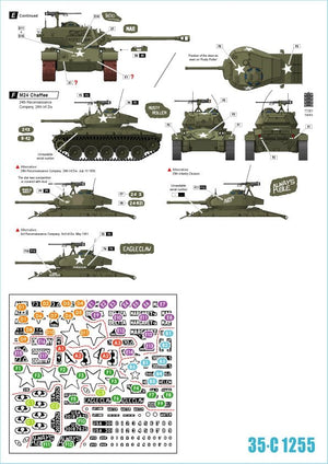 Star Decals 35-C1255 Chars de l&amp;#39;armée américaine en Corée 1/35 – image 2
