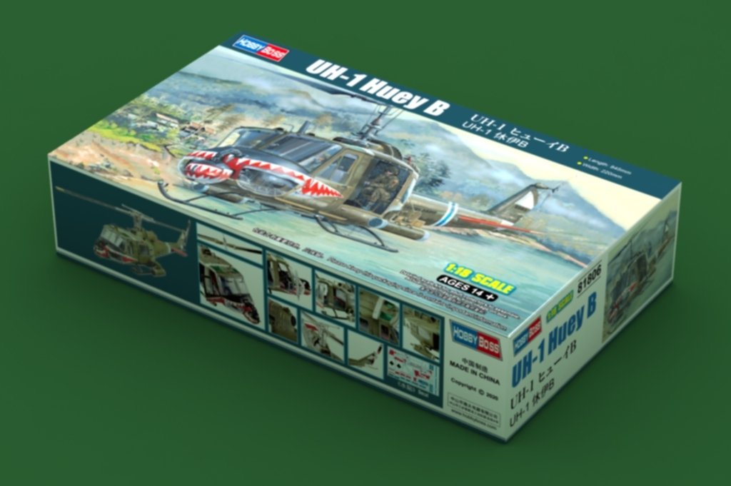 Hobby Boss 81807 UH-1 HUEY B/C 1/18 – imagen 2