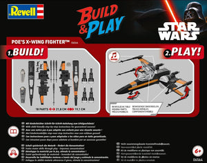 Revell 06564 Poe&amp;#39;s X-Wing Fighter w/sound 1/78 – immagine 8