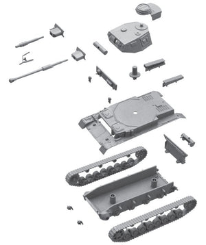 Italeri 7514 SD. KFZ. 161 PZ. KPFW. IV AUSF.F1/F2 1/72 – Bild 5