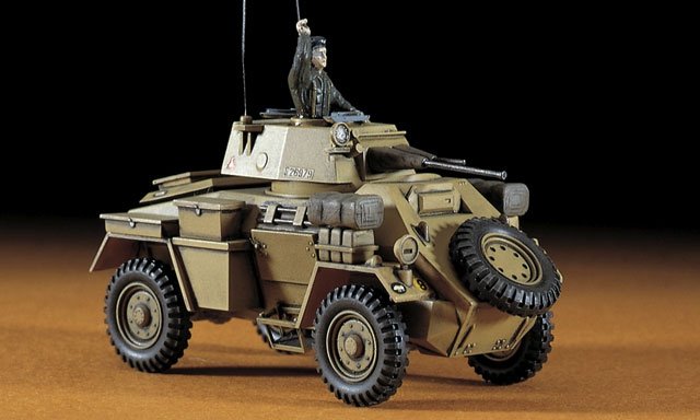 Hasegawa MT25 ARMOURED CAR HUMBER Mk.II 1/72 – Bild 2
