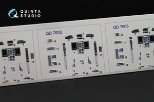 Quinta Studio QD72003 MiG-29 SMT 3D-Printed &amp;amp; coloured Interior on decal paper (for 7309 Zvezda kit)1/72 – immagine 6