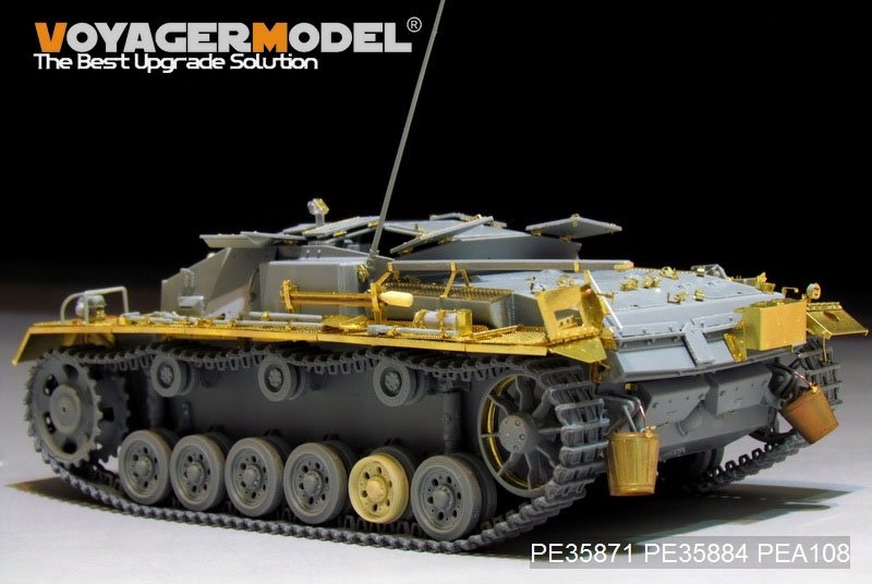 Voyager Model PE35871 WWII German StuG.III Ausf.C/D Basic for DRAGON 1/35 – immagine 5