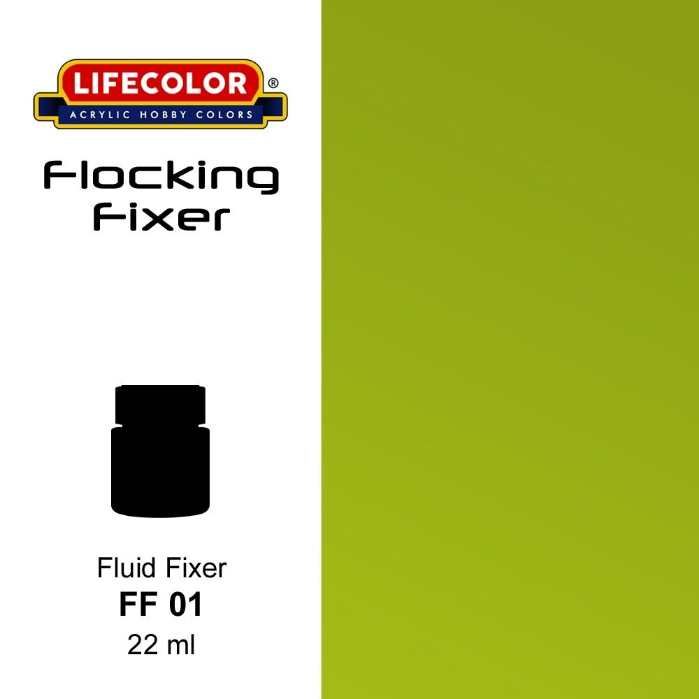 Fixateur brillant vert citron Lifecolor FF01 22 ml