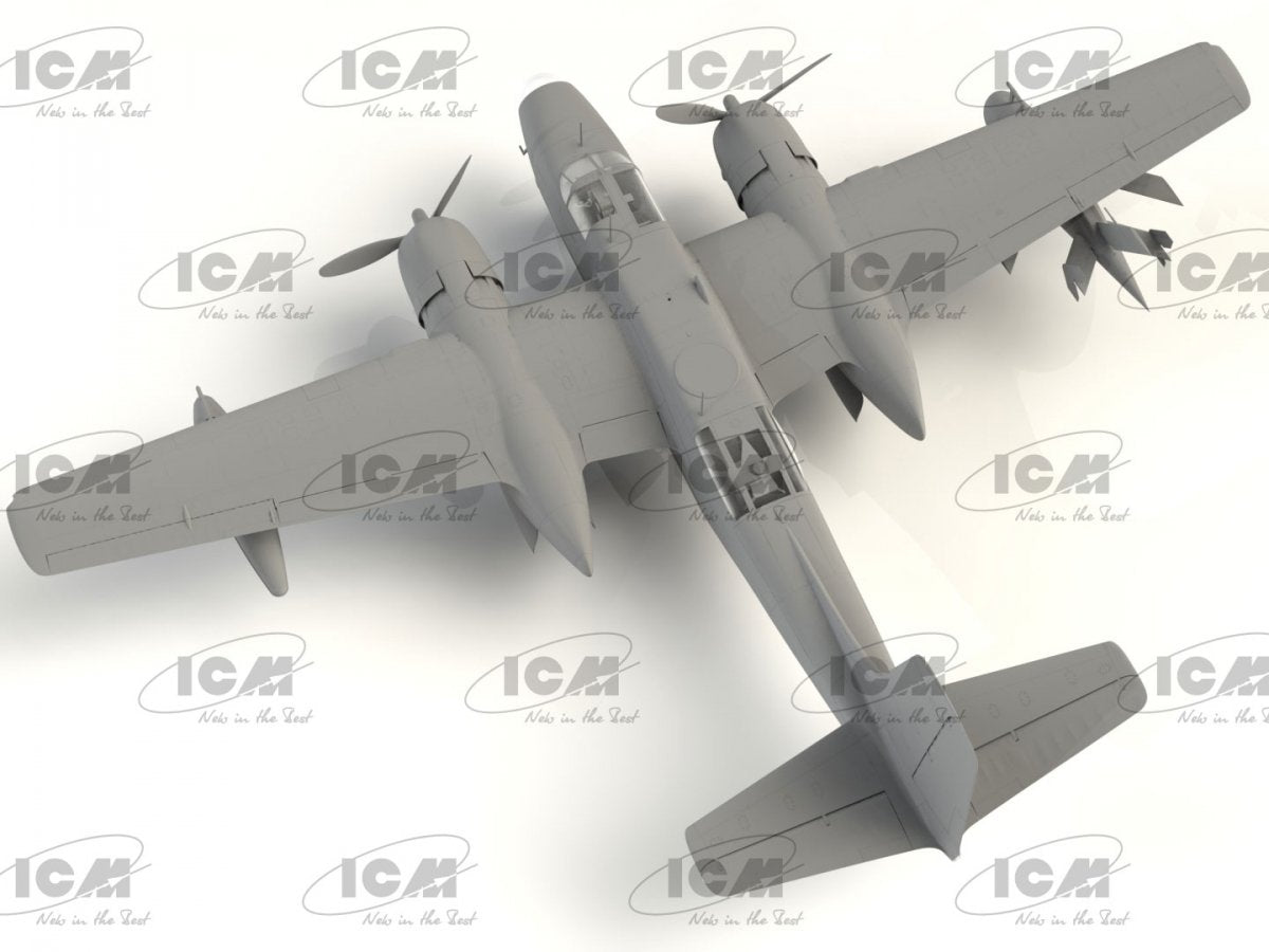 ICM 48289 Jig Dog JD-1D Invader with KDA-1 drone 1/48 – immagine 5