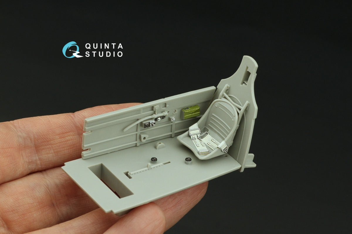 Quinta Studio QD32146 P-40B Warhawk 3D-Printed &amp;amp; coloured Interior on decal paper (Trumpeter) 1/32 – Bild 7