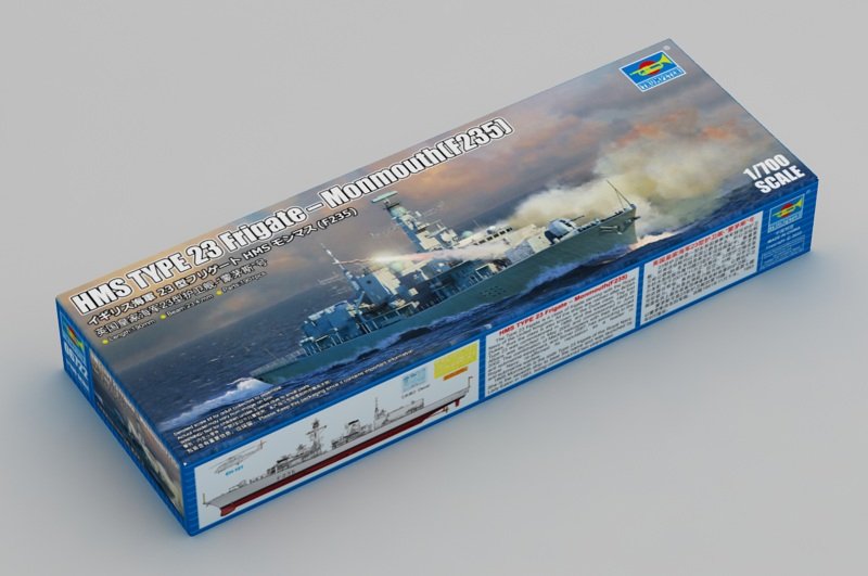 Trumpeter 06722 HMS TYPE 23 Frigate – Monmouth(F235) 1/700 – Bild 2