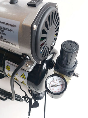 Fine Art FA-20T Kompresor bezolejowy 3l z filtrem i reduktorem Premium Line (S5000) – imagen 3